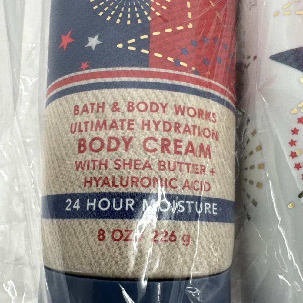 Bath & Body Works FIRECRACKER POP Body Wash & Body Cream Set NEW‎ Gift Set
